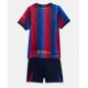 Billige Fotballdrakt Barcelona Replika Hjemmedraktsett Barn 2026-27 Kortermet (med bukser)
